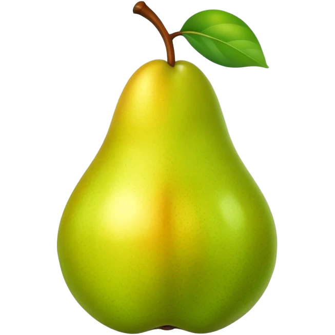  colorful Pear emoji