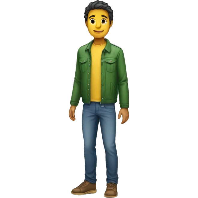 brasilian person standing emoji