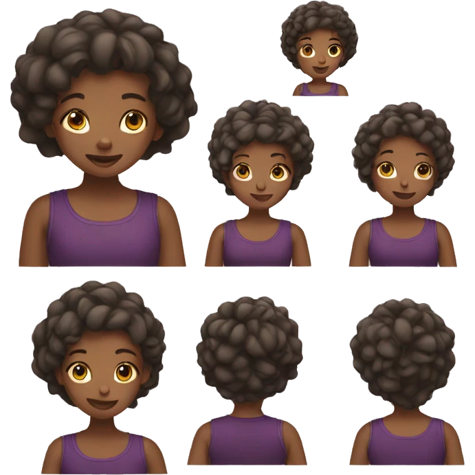 Fille emoji