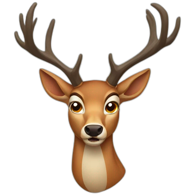 Angry spanish deer emoji