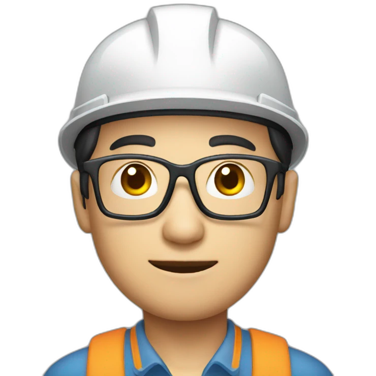 chinese glasses engineer emoji