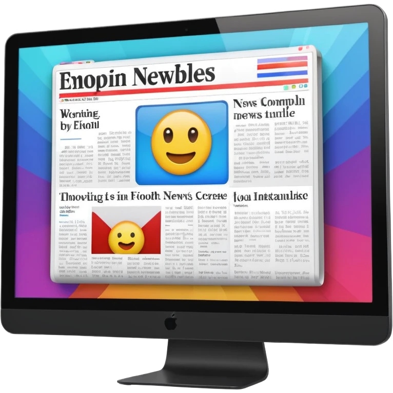 news computer emoji