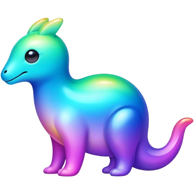  Iridescent gradient fakemon-creature  emoji