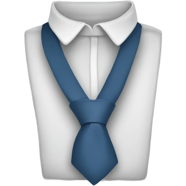 Collarbone tie  emoji