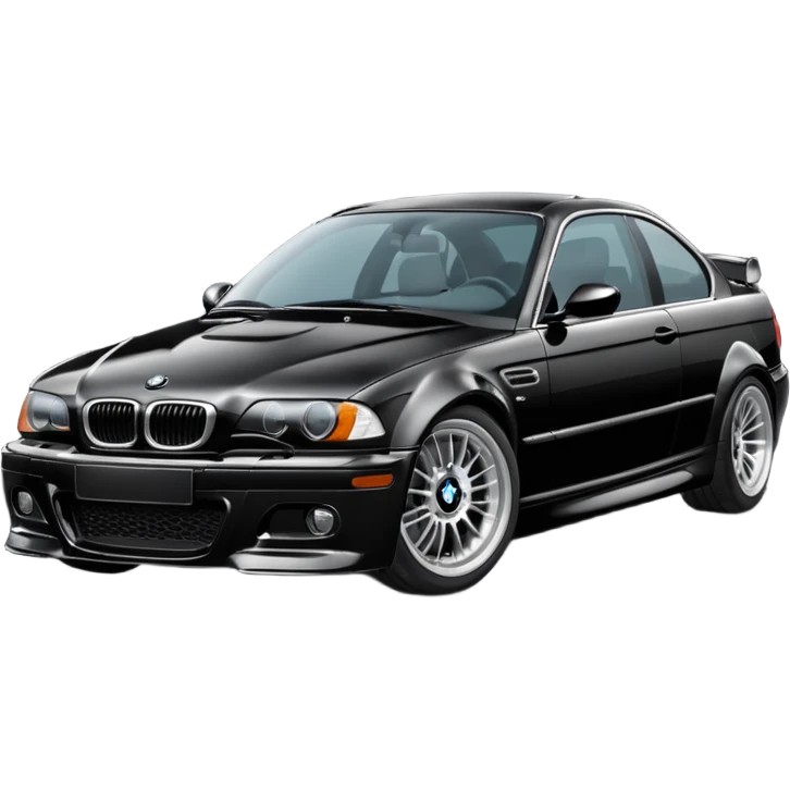 Bmw e46 black emoji
