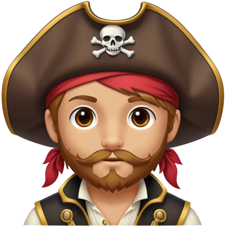 A cute pirate first mate schmitty emoji