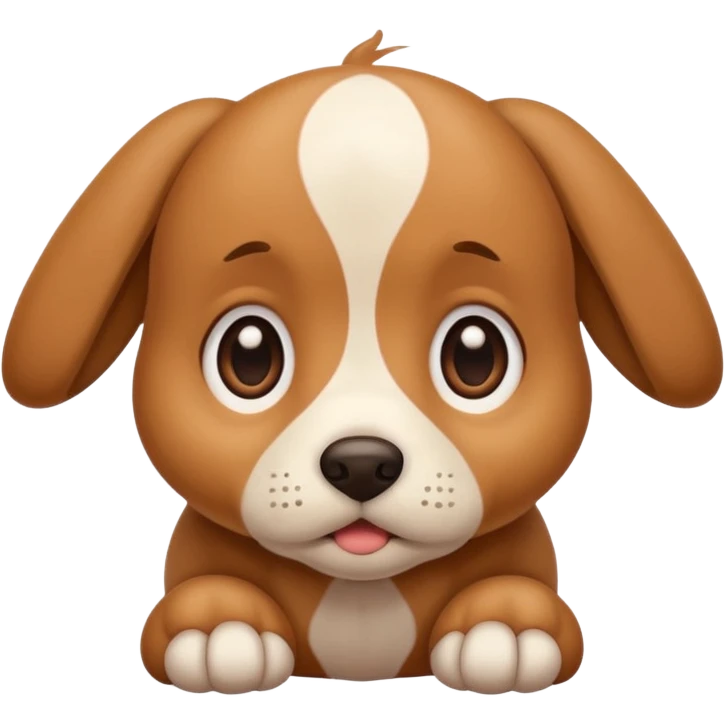Puppy dog eyes emoji