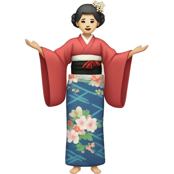 traditional kimono emoji