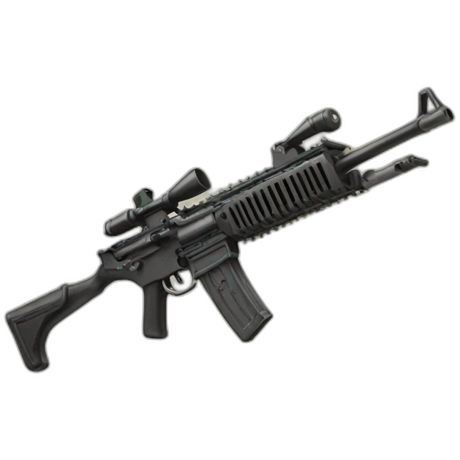 Machine gun emoji