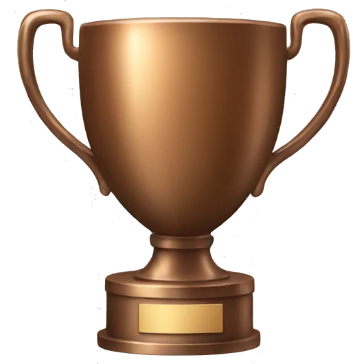 bronze trophy emoji