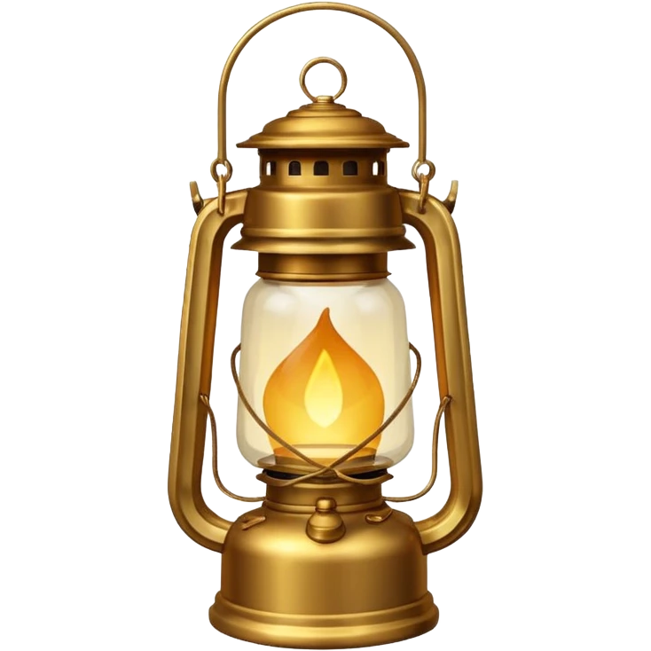 Lantern

New look:

Brass or iron base (#695C48).

Light glow: soft amber (#FFD88A) with slight haze effect.

Replace glass reflection with matte finish.

Optional rope handle wrapping. emoji