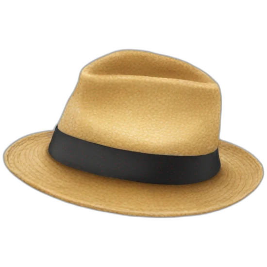 chat dans un chapeau emoji