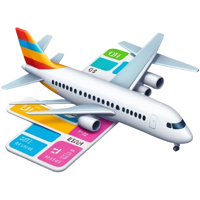 plane ticket emoji