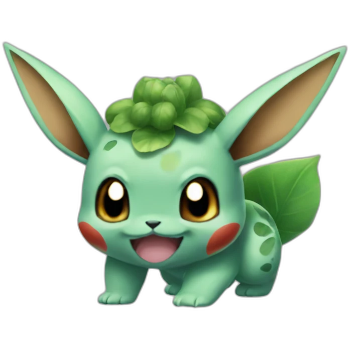 Combination eevee bulbasaur emoji