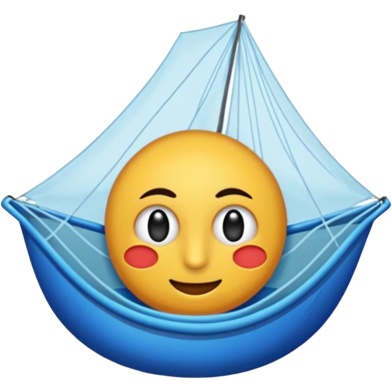 Mavi yuvarlağın içinde beyaz tik kaliteli emoji