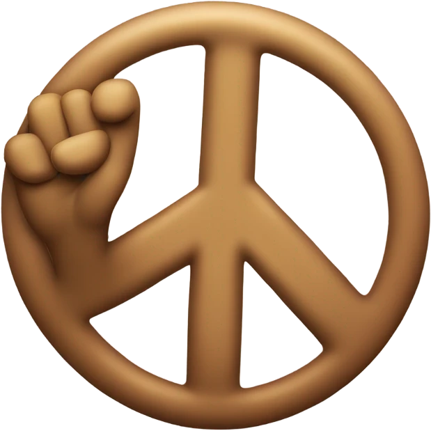 Peace sign with tounge out  emoji