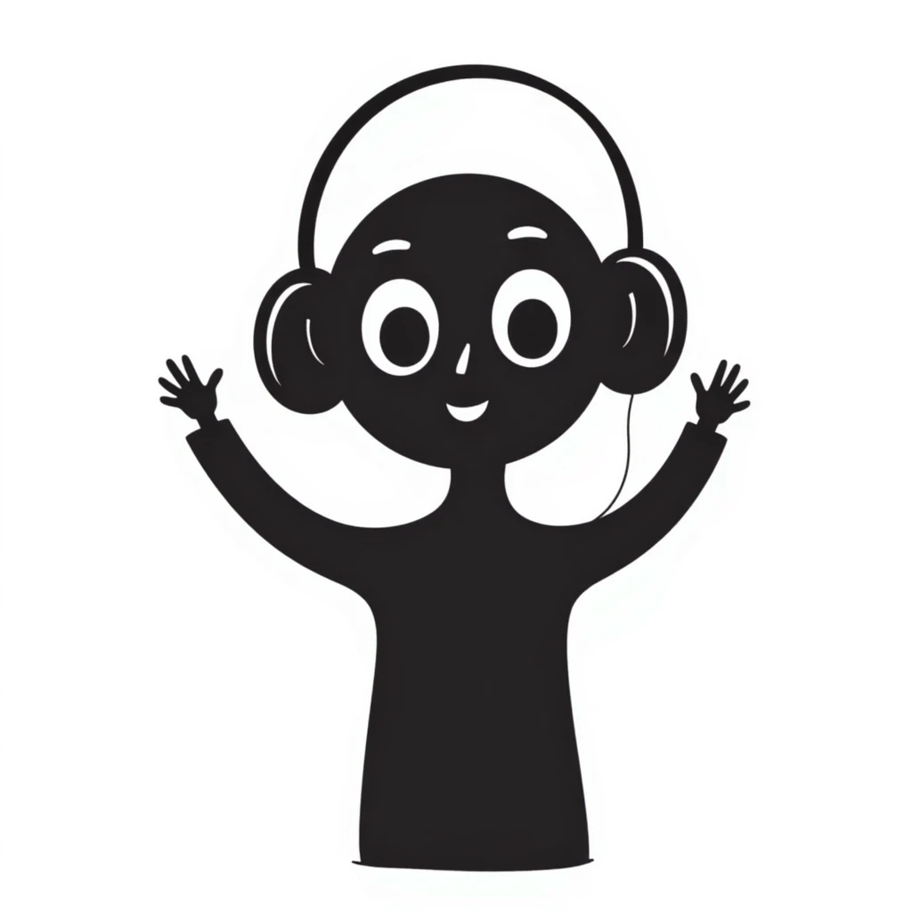 alien with headphones emoji