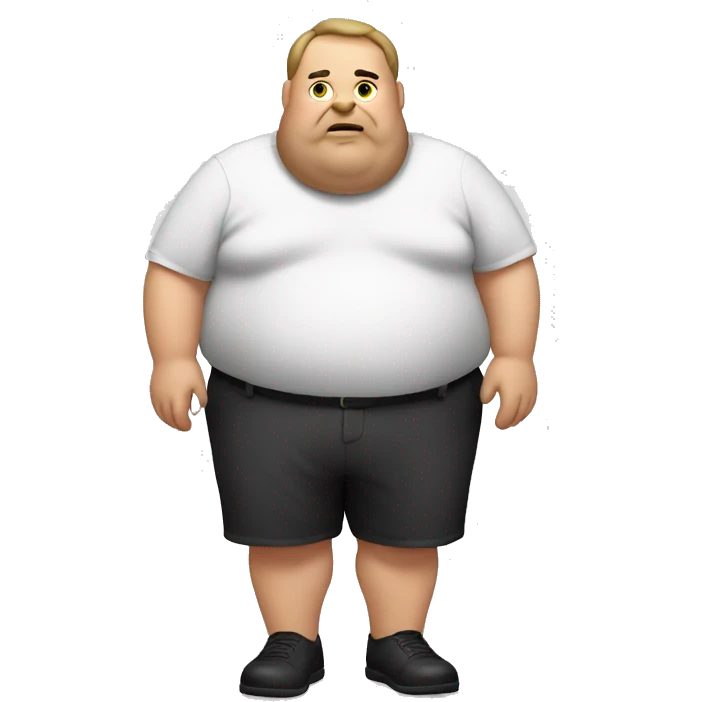 Fat man  emoji