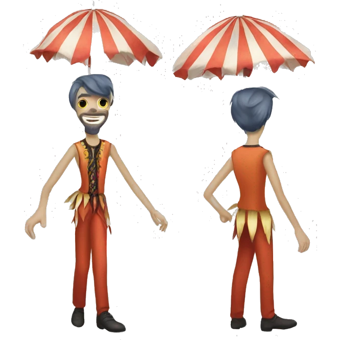 Stilt walker  emoji