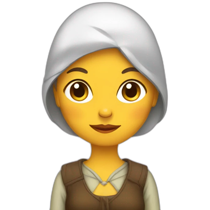 Duck woman emoji