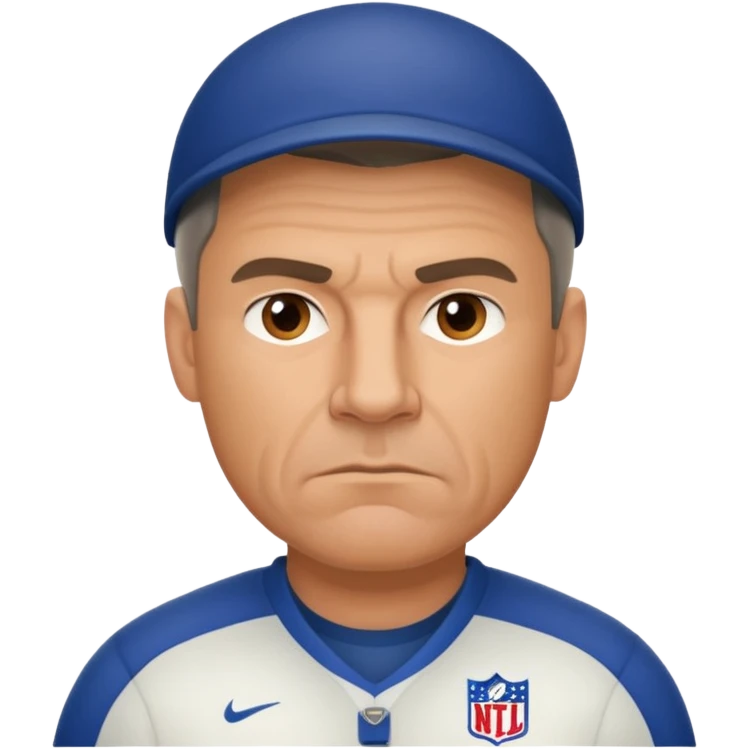 an American football coach emoji