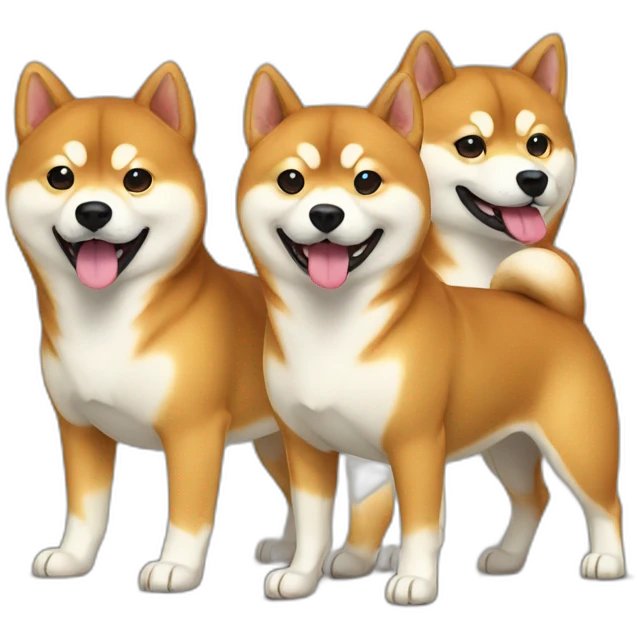 shiba-dog-family emoji