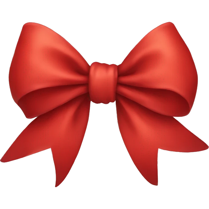 red bow emoji