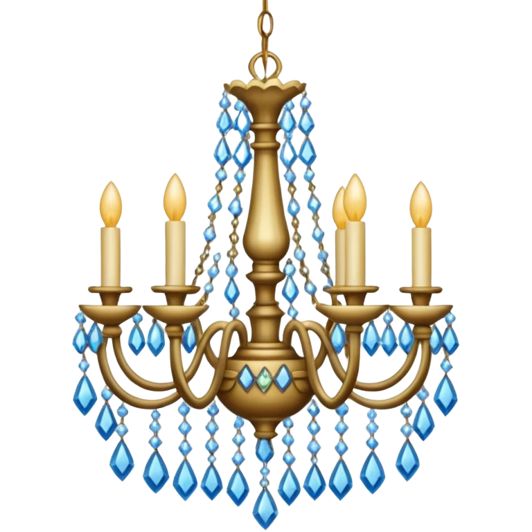A simple chandelier emoji