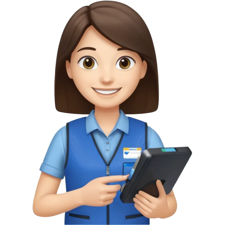 Walmart cashier emoji