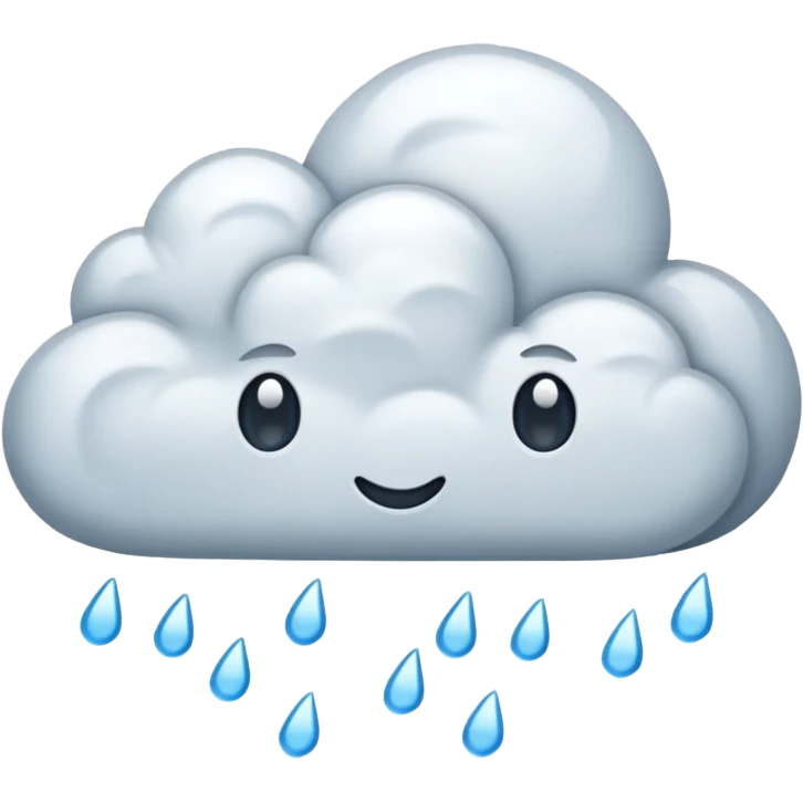 rainy clouds emoji