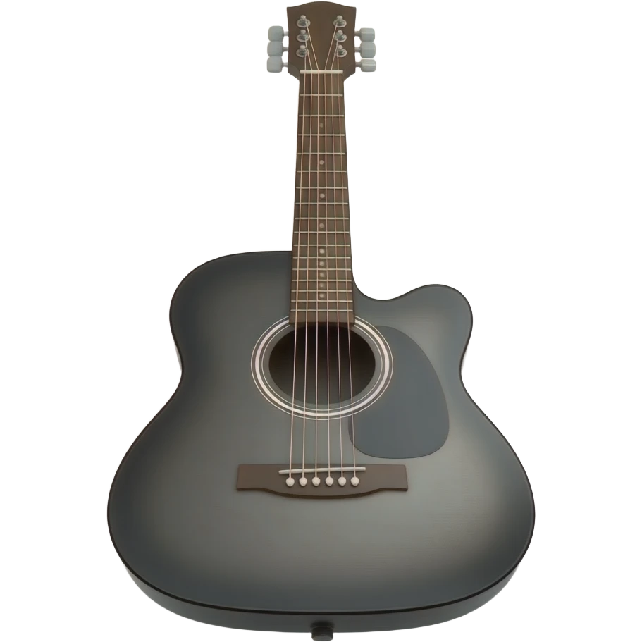 black guitar emojy emoji