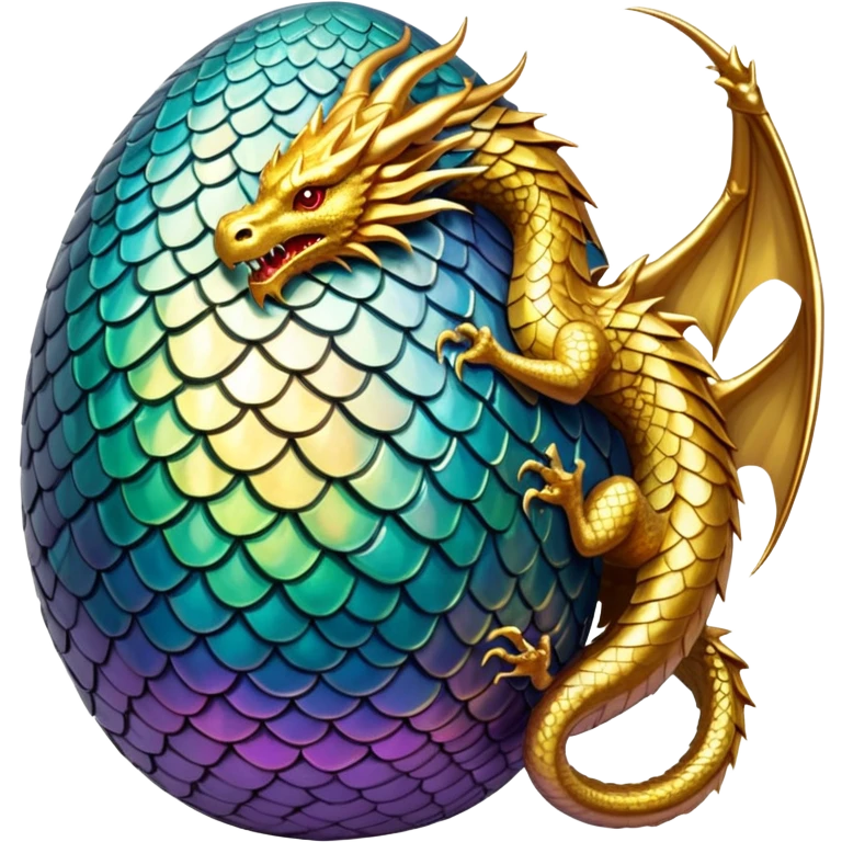 golden dragon egg dnd tiamat emoji