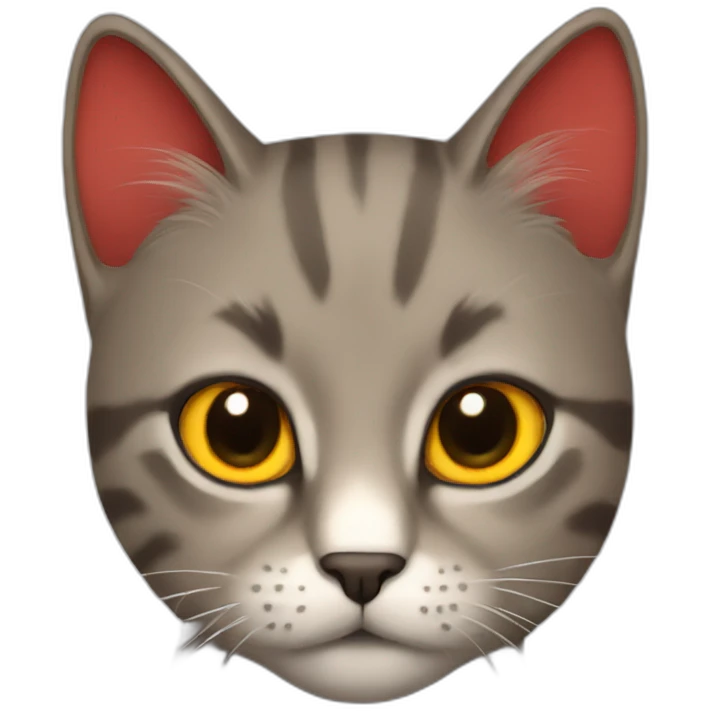 Gato rojo emoji