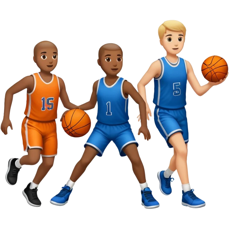 компания занимается спортом emoji