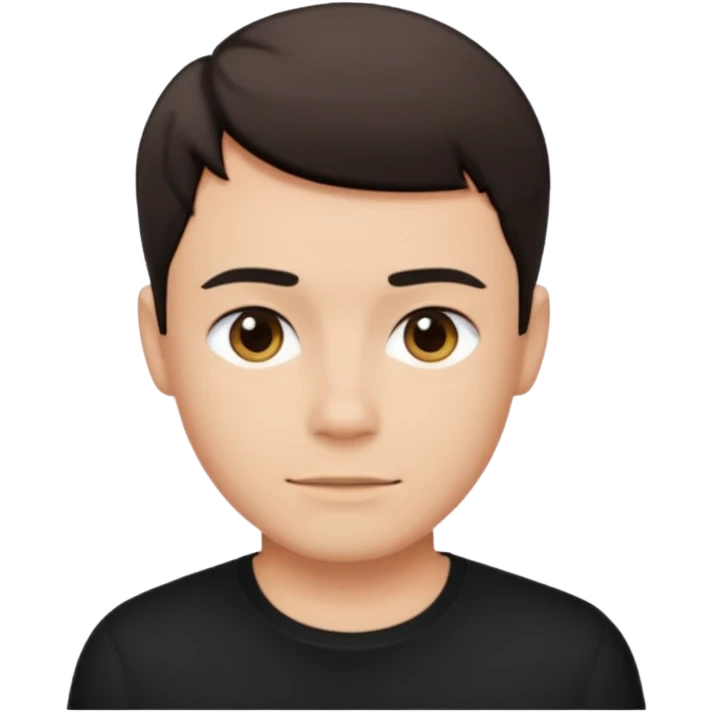Landak serm hitam emoji
