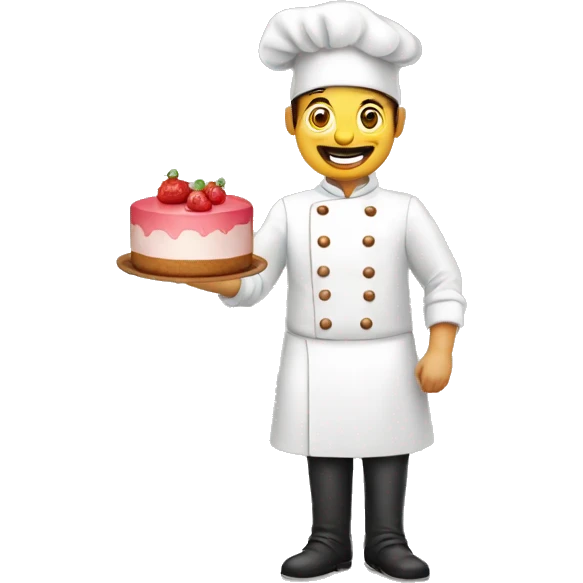 Patissier avec fouet emoji