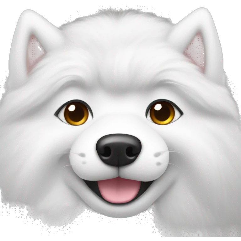 Samoyed paws emoji
