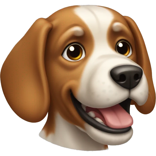 Dog bark emoji