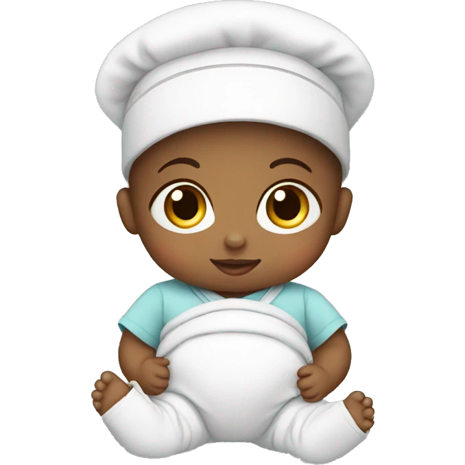 Little nursing baby  emoji