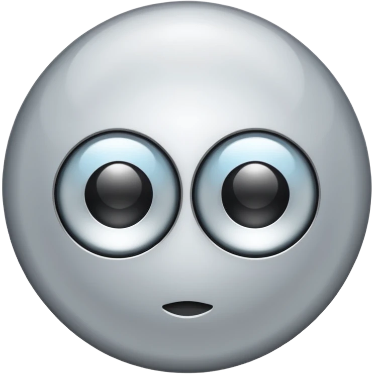 lentes plateados emoji