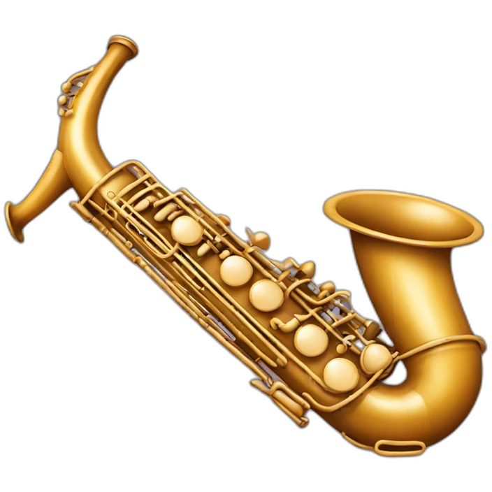 Basket saxophone emoji