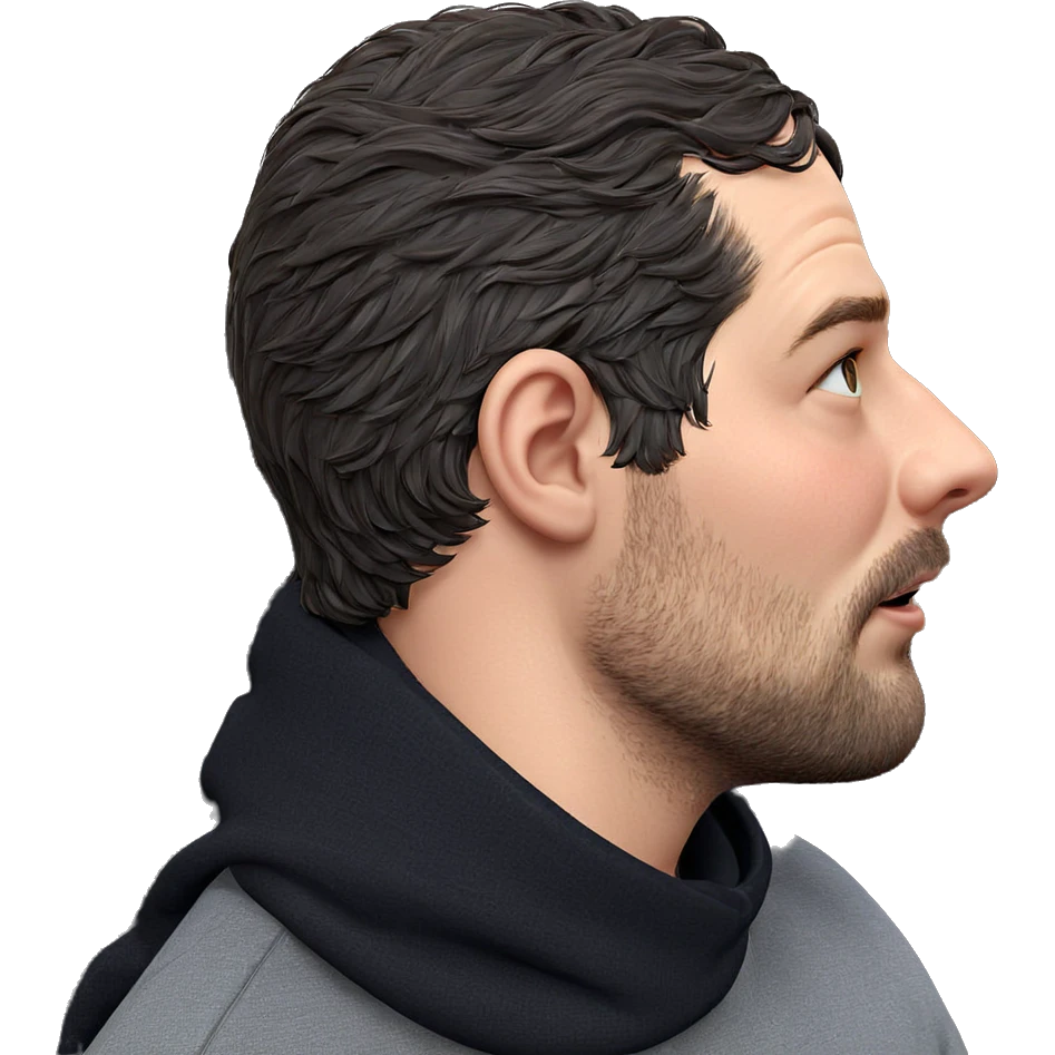 realistic portrait of a man emoji