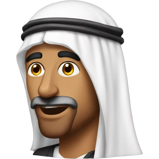 arabe qui court emoji