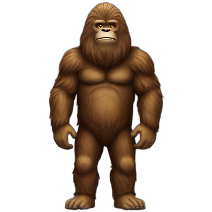 sasquatch arms folded cnn news microphone emoji