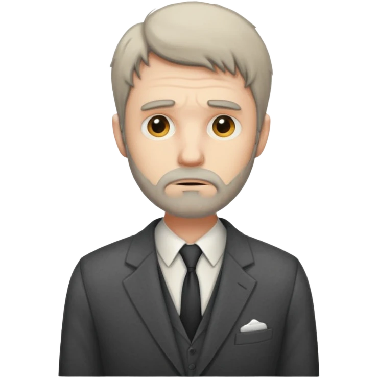 Создай эмодзи безработного мужчины emoji