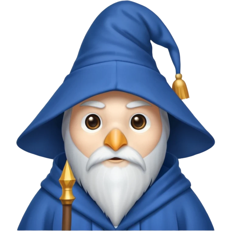 Penguin Wizard emoji