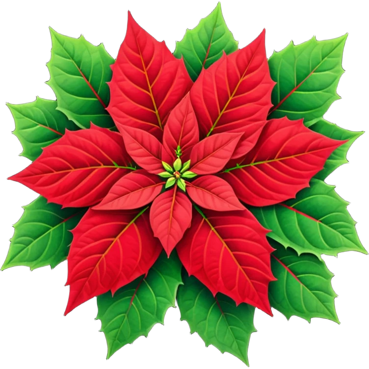 poinsettia emoji