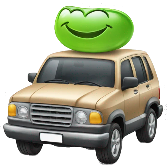 CAR with a smile emoji