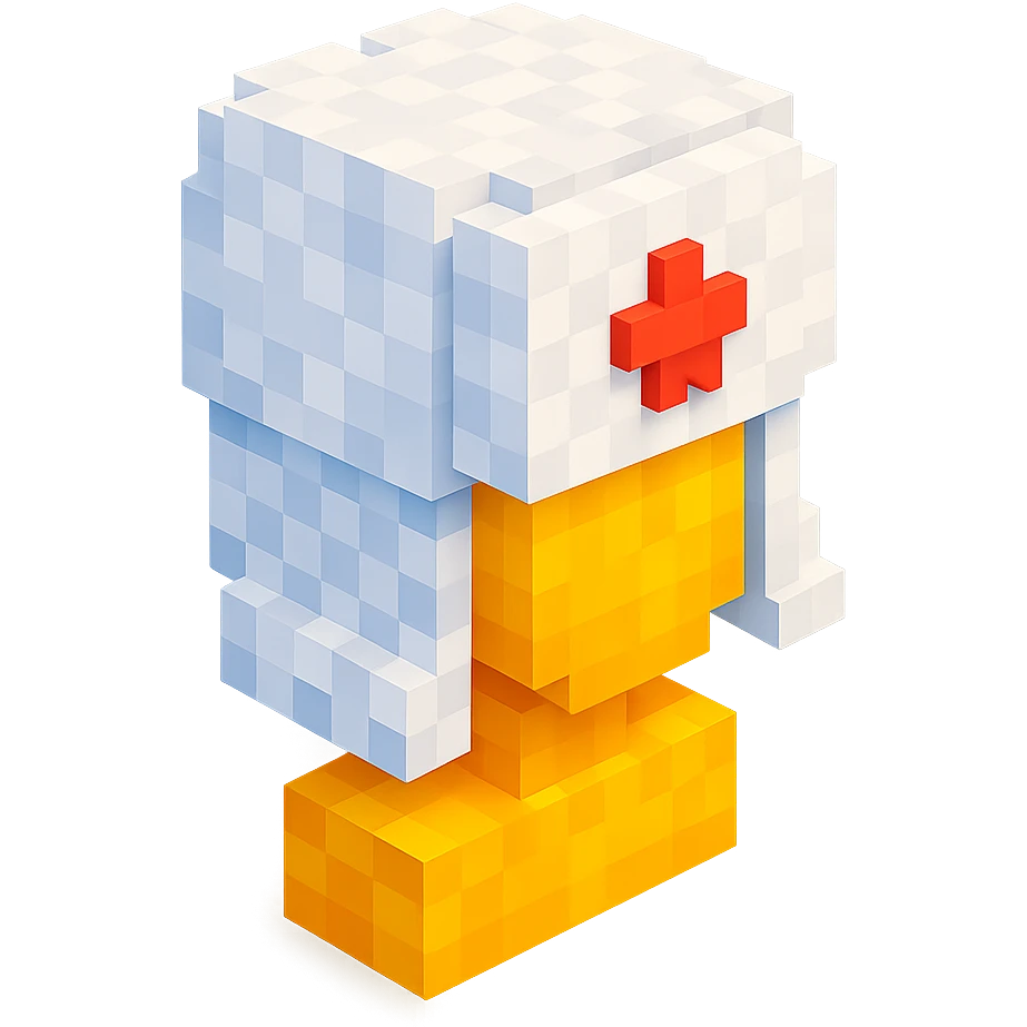 Russian white fur ushanka hat on a mannequin emoji