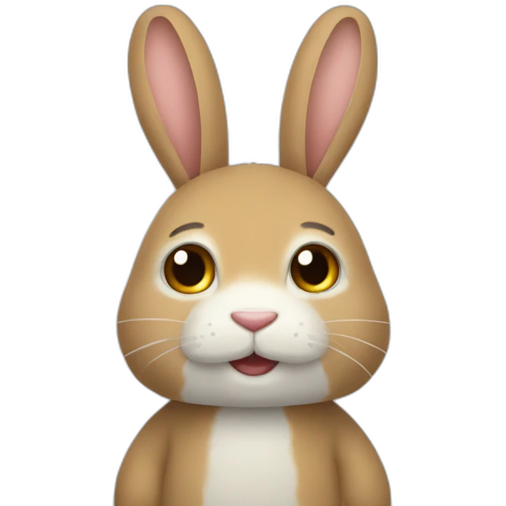 lapin doudou emoji
